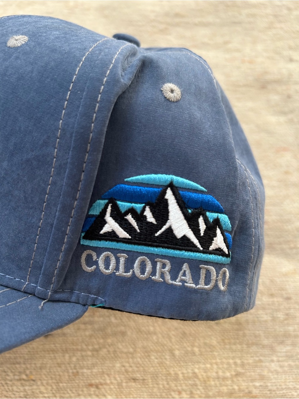 Colorado Bike baseball hat 🚲 - great gift for CO and bike lovers! Like new - Picture 3 of 11